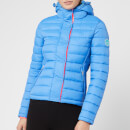 Superdry Women's Fuji Slim Double Zip Hoody - Blue