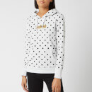 Superdry Women's Studio 395 Polka Dot Aop Entry Hoodie - Ice Marl