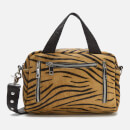 Núnoo Women's Donna Shoulder Bag - Brown Zebra