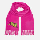 KENZO Women's Jumping Tiger Wool Scarf - Pink