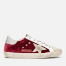 Golden Goose Deluxe Brand Women's Superstar Leather Trainers - Copper Velvet/Ice Star