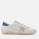 Golden Goose Deluxe Brand Men's Superstar Leather Trainers - White/Cream Star