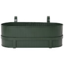Ferm Living Bau Balcony Pot - Dark Green