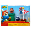 Super Mario Acorn Plains Diorama Set