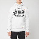 Superdry Men's Vintage Logo Fero Hoodie - Ice Marl