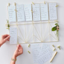 Ginger Ray Table Plan Wire Frame