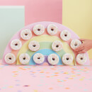 Ginger Ray Pastel Rainbow Donut Wall