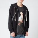 Maison Margiela Men's Zip Detail Hoodie - Black