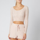 Varley Women's Arizona Crop Top - Rose Feathers