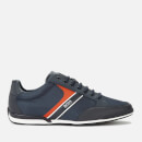 BOSS Men's Saturn Low Profile Trainers - Navy