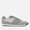 BOSS Men's Glaze Low Top Trainers - Grey