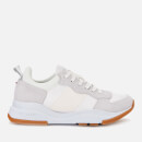 Ted Baker Women's Waverdi Suede/Satin Chunky Running Style Trainers - Ivory