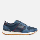 Ted Baker Men's Lhennis Textile/Nubuck Running Style Trainers - Dark Blue