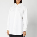 Christopher Kane Women's Pearl Cotton Poplin Shirt - White