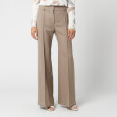 See By Chloé Women's Flare Trousers - Cinder Beige
