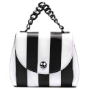 Loungefly Disney Nightmare Before Christmas Striped Crossbody Bag