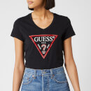 Guess Women's Short Sleeve Original T-Shirt - Jet Black
