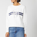 Guess Women's 4G Logo Sweater - True White