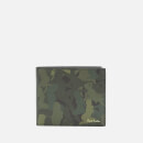 PS Paul Smith Men's Billfold Naked Lady Camo Wallet - Green