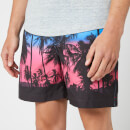 Orlebar Brown Men's Bulldog Photographic Swim Shorts - Keep Palm and Carry On