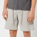 Orlebar Brown Men's Harton Stripe Shorts - Pewter/Shell