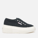 Superga Women's 2287 Cotu Trainers - Black Lochness