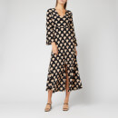 RIXO Women's Nora Dress - Gold Foil Shell