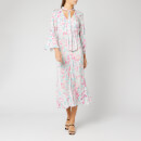 RIXO Women's Amel Dress - Floral Story/Peach Teal