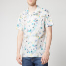 Tommy Jeans Men's Printed Short Sleeve Shirt - Surf Print