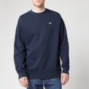 Tommy Jeans Men's Washed Crew Sweatshirt - Black Iris