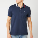 Tommy Jeans Men's Flag Neck Polo Shirt - Black Iris