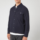 YMC Men's Delinquents Rib Collar Shirt - Navy