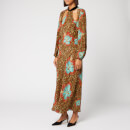 RIXO Women's Teri Maxi Dress - Hawaii Giraffe Print