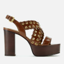 See By Chloé Women's Leather Platform Sandals - Libano
