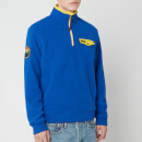 Polo Ralph Lauren Men's Sportsman Half Zip Fleece Sweatshirt - Sapphire Star
