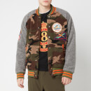 Polo Ralph Lauren Men's Vintage Sherpa Fleece Bomber Jacket - Camo/Dark Vintage Heather