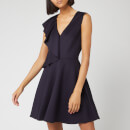 Ted Baker Women's Lantaa Ruffle Detail Skater Dress - Navy