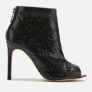 Ted Baker Women's Hauula Open Toe Shoe Boots - Black