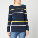 Barbour Women's Hawkins Stripe Top - Navy