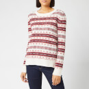 Barbour Women's Peak Knit Jumper - Off White