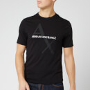 Armani Exchange Men's Script Logo T-Shirt - Black