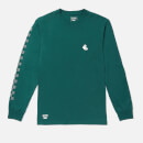 Vans X Harry Potter Men's Slytherin Long Sleeve T-Shirt - Trekking Green