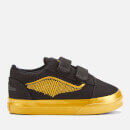 Vans X Harry Potter Toddler's Golden Snitch Old Skool Velcro Trainers - Black