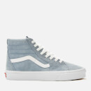 Vans Women's Sk8-Hi Suede Trainers - Blue Fog/True White