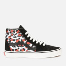 Vans Women's Sk8-Hi Leopard Trainers - Black/True White