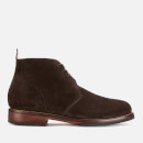 Grenson Men's Wendell Suede Desert Boots - Chocolate