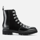Grenson Men's Brady Leather Hiking Style Boots - Black