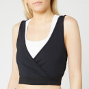 Karl Lagerfeld Women's X Olivia Palermo Rue St. Guillaume Technical Top - Black/White