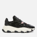 Ash Women's Extreme Chunky Running Style Trainers - Black/Black/Orchid