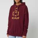 Isabel Marant Étoile Women's Mansel Hoodie - Burgundy